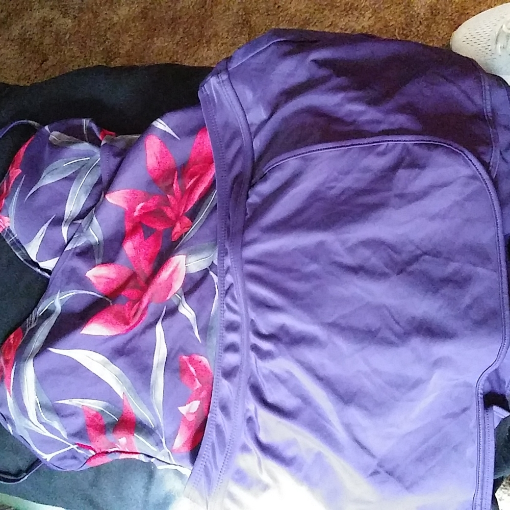 Jacklyn smith tankini set